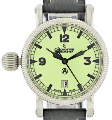 Chronoswiss Timemaster Ref. CH 2833 Lefty Superluminova Herren Automatik Uhr