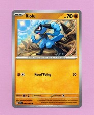 Pokemon 081/142 Riolu PV70 Carta Singola Francese 2024 (Ref. 7151)