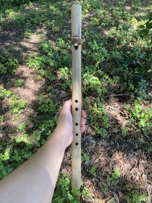Lumbee Handcrafted Rivercane Native American Flute Key of Low D