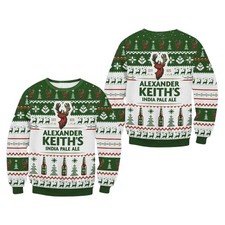 Alexander Keith Is Beer Ugly Christmas Sweater