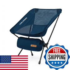 Camel Crown Camping Chair Heavy Duty Backpacking Chair - Ultra-Light Folding Cha