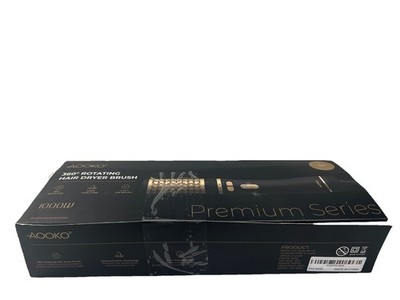 Aaoko 360 Rotating Hair Dryer Brush, 1000w Premium Series, 4 In 1 Air Brush