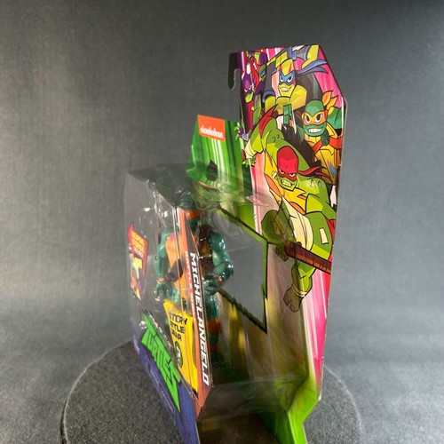 Rise Of The Teenage Mutant Ninja Turtles Michelangelo Battle Shell Figure 2018 - Picture 15 of 20