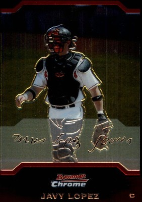 2004 Bowman Chrome #74 Javy Lopez - BB