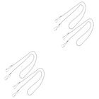 20 teile / 2 sätze Kreative Flagge Pole Ersatzkette Flagge Pole Hängende Kette