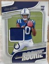 2024 Panini Absolute - Rookie Materials Adonai Mitchell Jersey Card (MEM, RC)