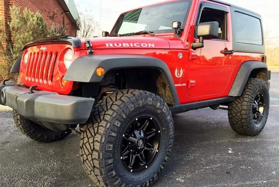 Mayhem 8090 RAMPAGE Wheel 18x9 (-12, 8x165.1, 130.8) Black Single Rim Foto 4 de 4