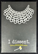I Dissent Game Of Supreme Opinions RBG Ruth Bader Ginsberg Trivia Game Complete