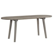 43” Solid Wood Farmhouse Dining Bench w/Rubber Wood Legs for Living Room Kitchen