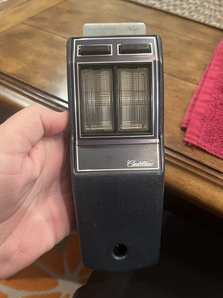 1980-1992 Cadillac Deville Fleetwood Brougham OEM cúpula superior mapa azul claro Foto 4 de 4