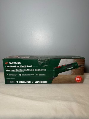 Oscillating Tool Corded, By Parkside - NIB Includes New HCS Plunge Blade Z32