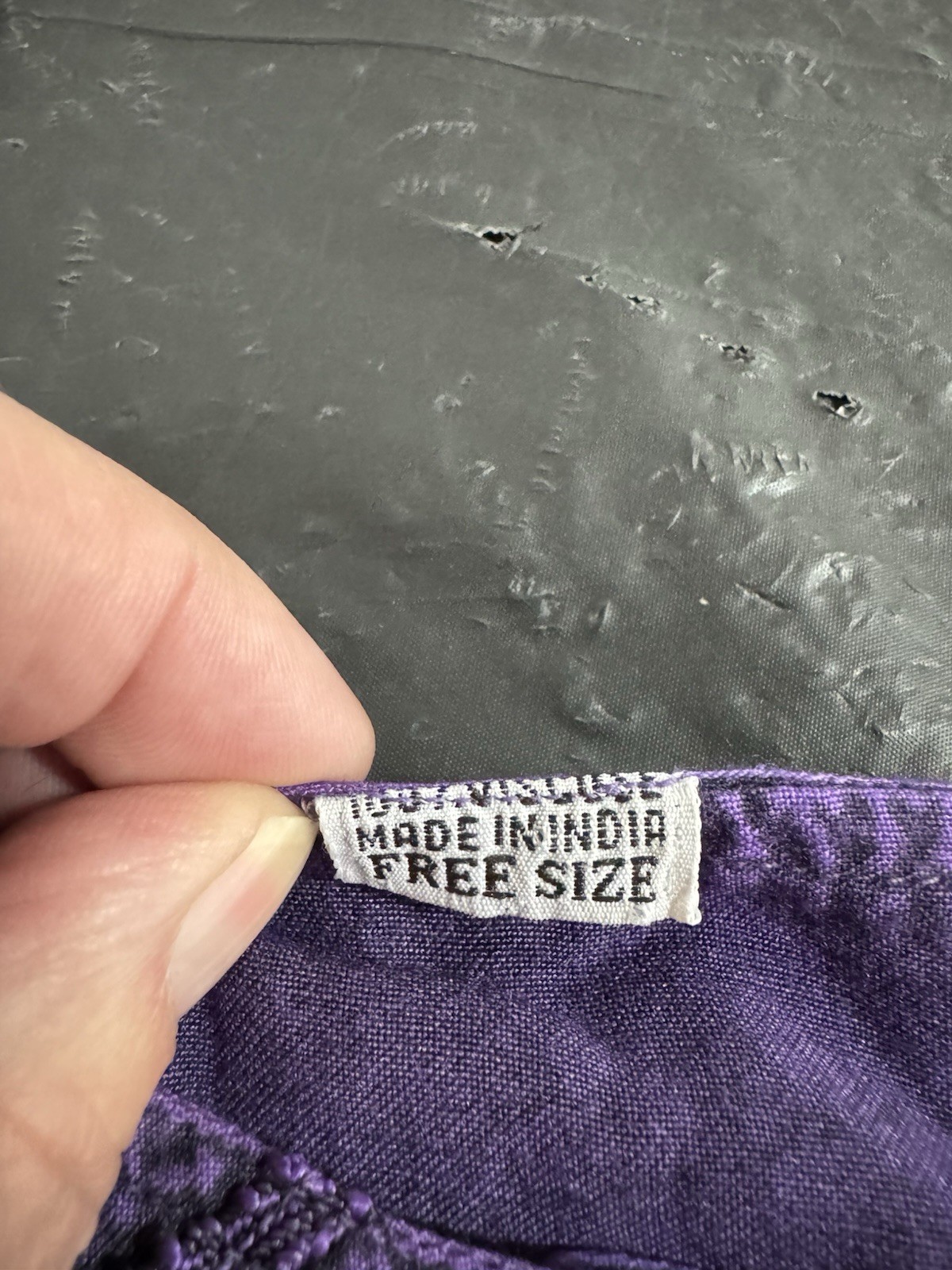 Unbranded Woman’s Sleeveless Top Purple And Black… - image 6