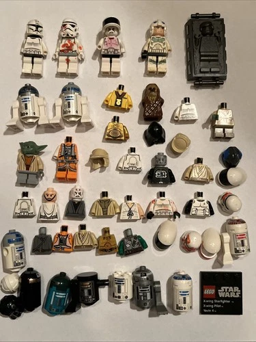 Lego Star Wars Minifigure Accessories Damaged Lot
