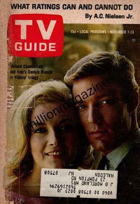 1964 TV Guide November 7 - Richard Chamberlain; Leslie Caron; Wagon Train