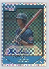 2007 Bowman Draft Chrome Picks Rookie X-Fractor 51/225 Ben Revere Auto 0b0