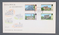 MayfairStamps Guernsey FDC 1978 Historical Buildings Combo First Day Cover aaw_2