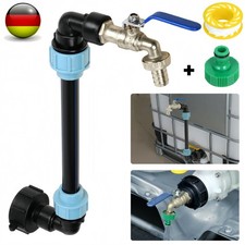 IBC Schwanenhals Auslauf mit 3/4" Adapter Zubeh&ouml;r F&uuml;r Container Regenwassertank