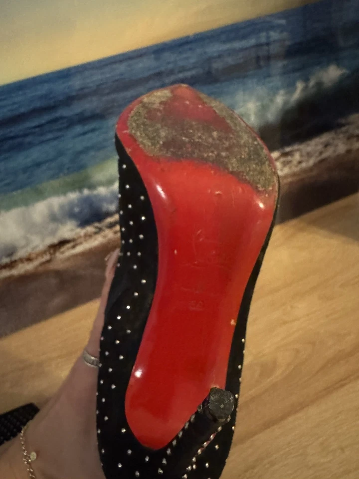 Christian Louboutin колена с заклепками женские ботинки размер 39 - Изображение 4 из 4