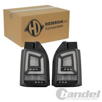 Diederichs Tuning LED RÜCkleuchten Klarglas Schwarz Passend FüR VW BUS | 2273892