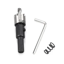 15mm HSS Metal Holesaw Stainless Steel Drill Bit Hole Saw Cutter Reaming