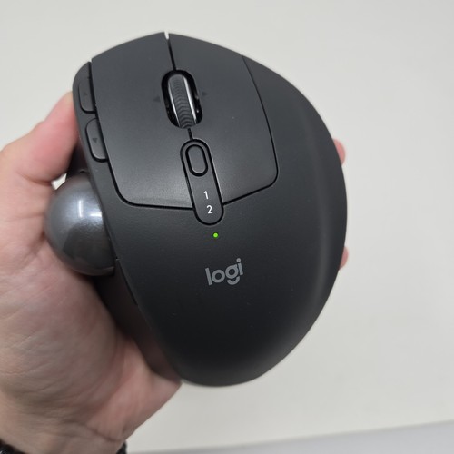 Logi Logitech MX Ergo M-R0065 Trackball Maus Neigeplatte mit USB - Bild 7 von 8