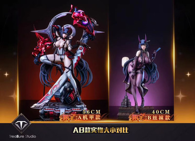NEW TreaSure Studio Honkai Impact Raiden Mei 1/4 Resin Statue EX  Ver  2PCS