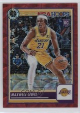 2023-24 Panini NBA Hoops Premium Stock Red Prizm 4/88 Maxwell Lewis #56 1f7d