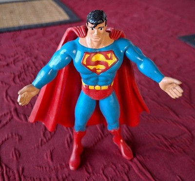Superman Figur mit Cape (abnehmbar) Spain wie neu 17 cm DC Comics 1997