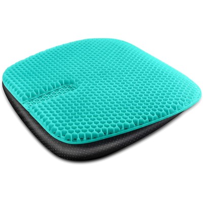 +++ Orthopädisches Gel Sitzkissen, Memory Foam, atmungsaktiv, waschbar +++