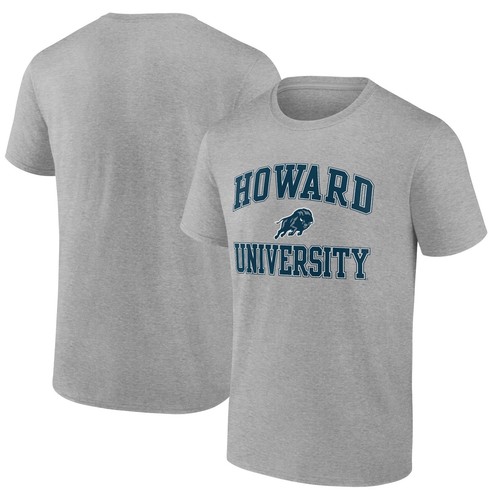 Men's Heather Gray Howard Bison Campus T-Shirt