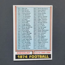 1974 TOPPS FOOTBALL CARDS You Pick NM to Mint #450 to #528 Complete your Set