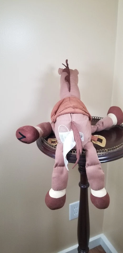 Disney Store Pixar Toy Story Bullseye 14" Peluche ANDY Pies Caballo Tela Animal Foto 3 de 4