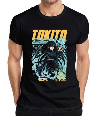 Demon Slayer Tokito Muichiro Mist Hashira Nebel Schwert Geschenk Herren T-Shirt