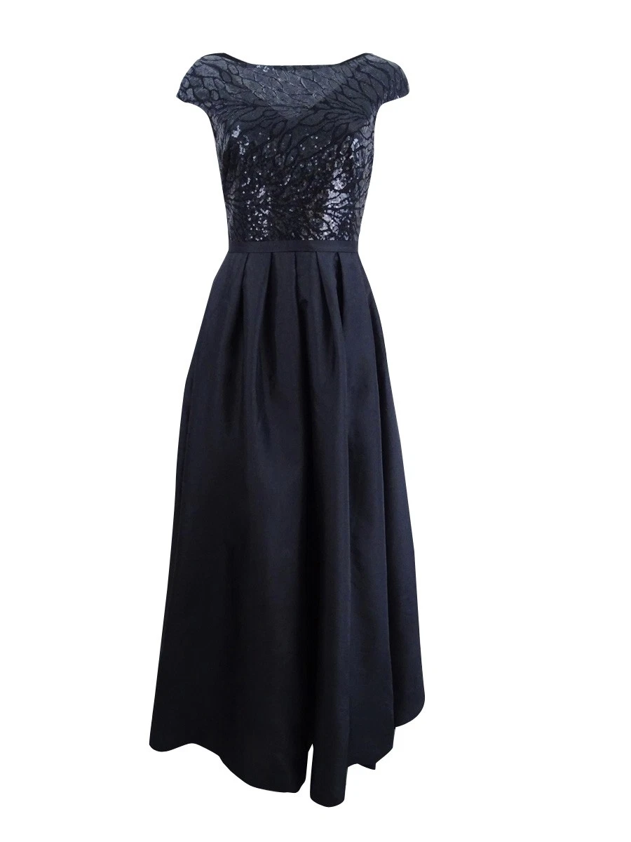 ebay black formal dress Ever-Pretty Glitter V-Neck Formal Dress for Evening Prom Cruise Journey main image 1