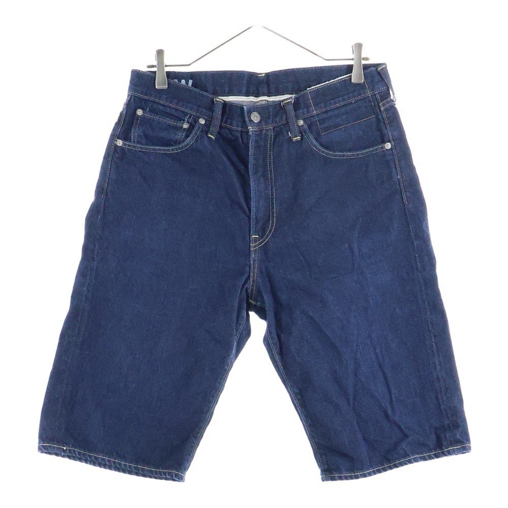 VISVIM Python Patch Denim Shorts Indigo Blue W34 - image 1