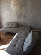 Schlaf-Klappsofa +2 Sessel