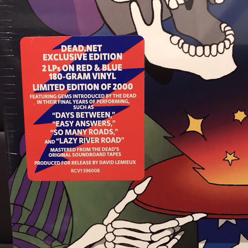 GRATEFUL DEAD ~ Ready Or Not 2LP 180 Gram Red/Blue VINYL SEALED Only 2000 Made - Picture 3 of 3
