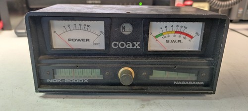 Nagasawa COAX NDK-200DX Rosmetro Wattmetro 27MHz 200W - Foto 1 di 3