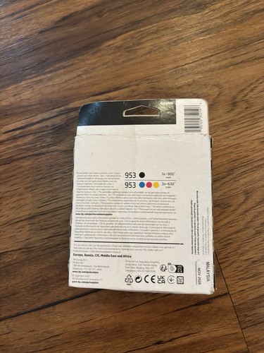 RARE HP 953 4 pack ink cartridges for HP OfficeJet Pro 7700 8200 8700 - Picture 3 of 4
