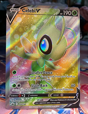 Celebi V (Full Art) 160/198 Sword & Shield Chilling Reign Holo NM on eBay