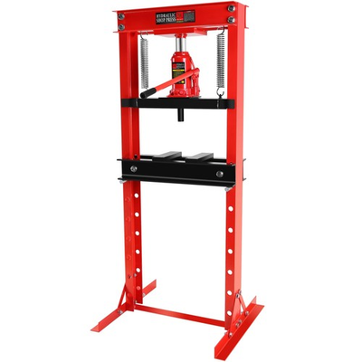 #ad #ad 20 Ton Hydraulic Shop Press H Frame Floor Press with Adjustable Bed $527.99