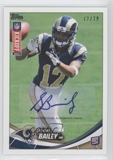 2013 Topps Kickoff Auto 72/79 Stedman Bailey #38 Auto 0c2