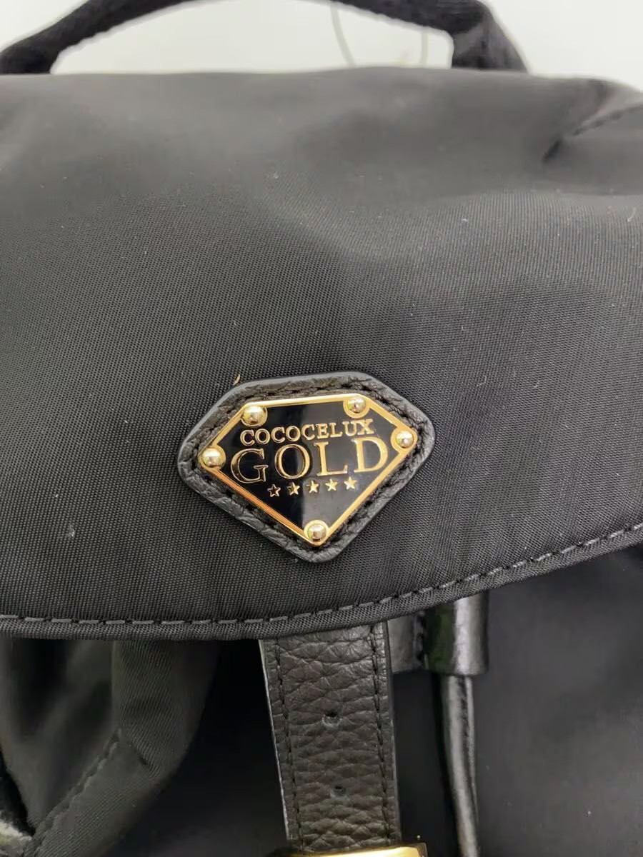 COCOCELUX GOLD Backpack -- BLK - image 5