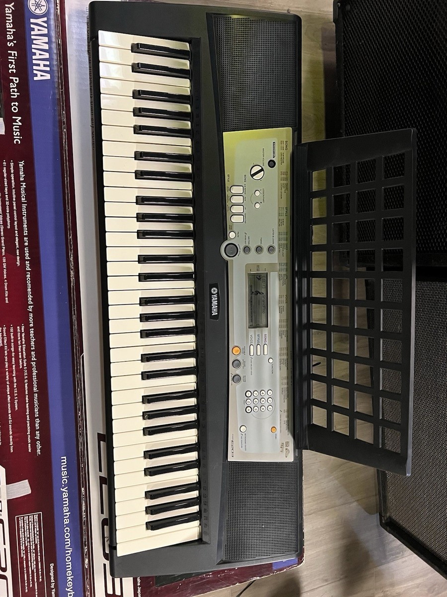Buy Yamaha PSR E203 61-key Portable Keyboard as Is online | eBay