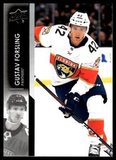 2021-22 Upper Deck #570 Gustav Forsling Florida Panthers Hockey Card