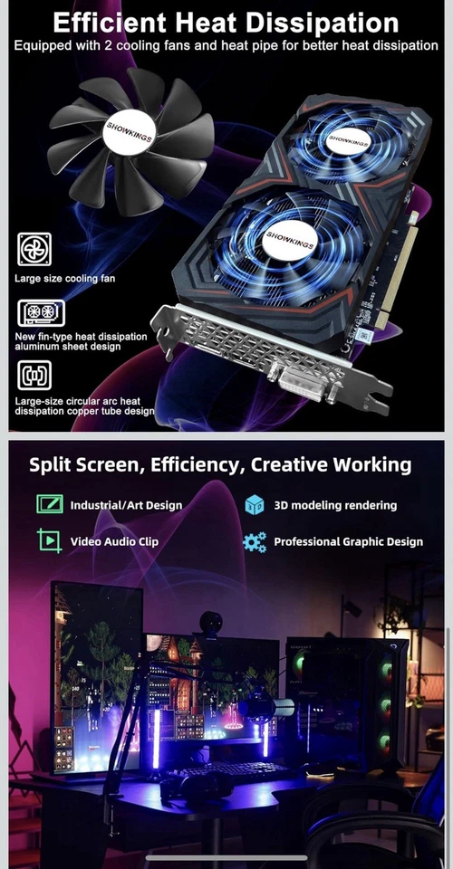 AMD Radeon RX 580 8GB GDDR5 Graphics Card - Image 4 of 4