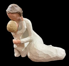 VTG Willow Tree Child's Touch Demdaco Susan Lordi 2000 Mom Toddler Figurine Gift