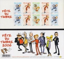Timbre France Carnet n°BC3877a Fête du timbre année 2006 Spirou  Neufs **