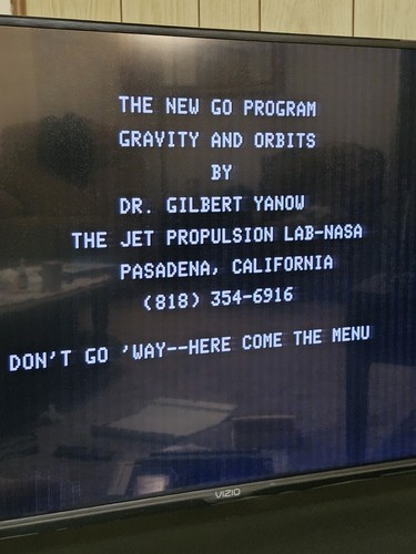 Apple II Rare NASA CORE software & Astronomy Software/DOS 3.3 Sytem - Afbeelding 11 van 22