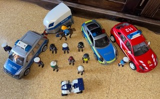 Lotto 17x Playmobil uso veicoli accessori perfetti!